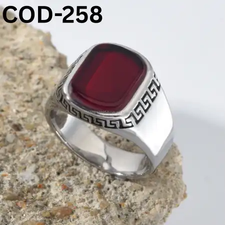 Vip অরজিনাল রুবি পাথর হাতের আংটি  COD-258